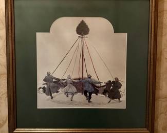 Andrew Wyeth "Snow Hill" framed print