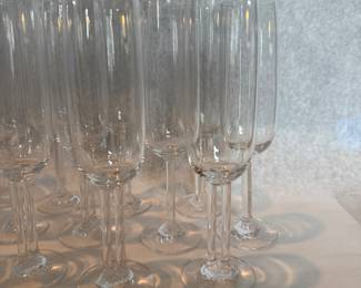 Rosenthal Studio Line "Cupola" double stem crystal glasses