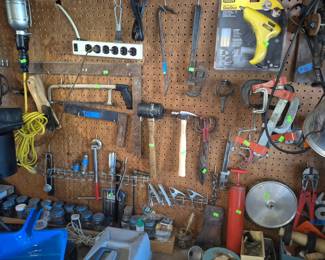 Hammers, C Clamps , Hand tools