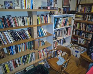 Large bedroom library 