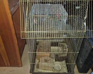 Two Large bird Cages