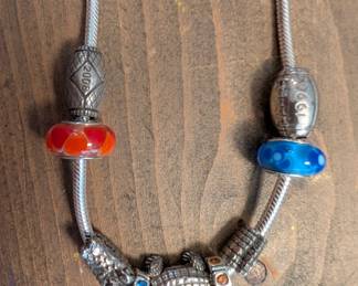 Detail of national championship charms
