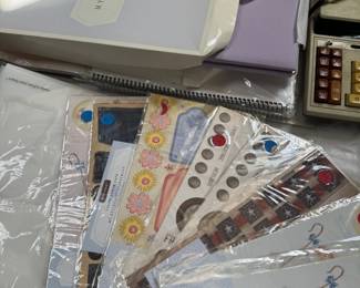 Close to the heart scrapbook items