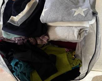Womens name brand sweaters and tops