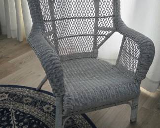 Wicker chair 