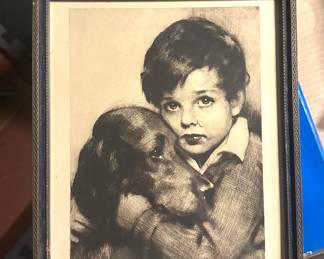 Signed Etching