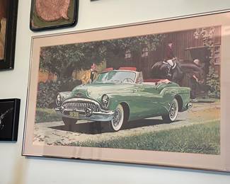 Automotive artwork