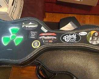 Guitar Case w/ Rad Stickers