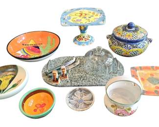 Artisan Studio Pottery  Entertaining Tableware