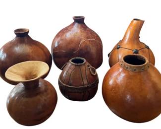 Large Handcrafted, Artisan Gourds... Rustic Organic Styling
