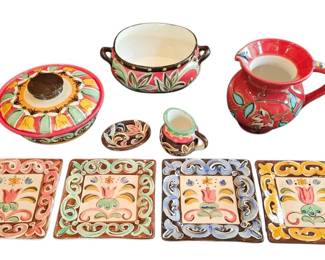 Vibrant Vicki Carroll Studio Art Pottery  Southern Living