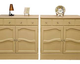 Ethan Allen Country Colors Custom Cabinets... These Tops are Durable  TimeTested