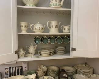 Huge Pfaltsgraff Naturewood Stoneware Set