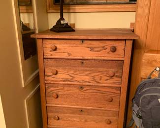 Antique Oak Chest of Drawers
