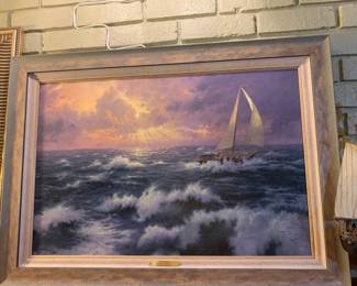 Thomas Kinkade Perseverance Oil Painting