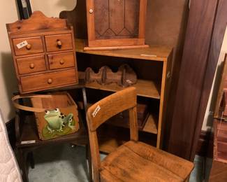 Vintage wooden home decor