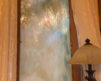 Antique Slag Glass Window panes