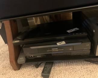 Samsung Blu-Ray DVD Toshiba VCR