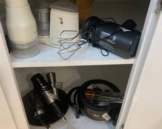 Kitchen Small Appliances incl cordless mixer