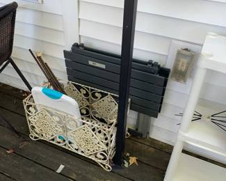Vintage Iron Flower Box
