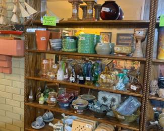 Hand Crafted Wooden serving pieces and decor