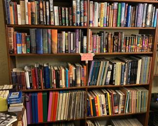 Custom Built Bookshelves, assorted sizes
