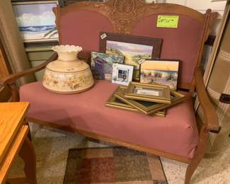 Victorian Settee Loveseat