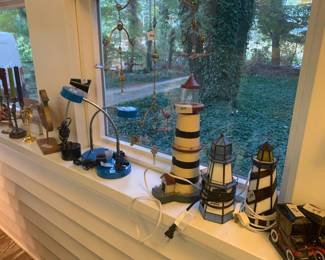 Stained Glass Lighthouses