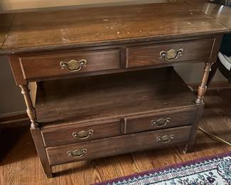 $60 small buffet/accent table