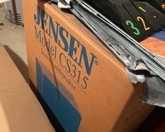 $125 - two Jensen speakers