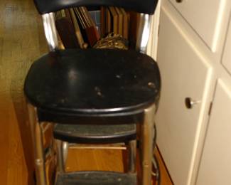 Vintage step chair