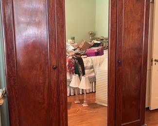 19th C English wardrobe