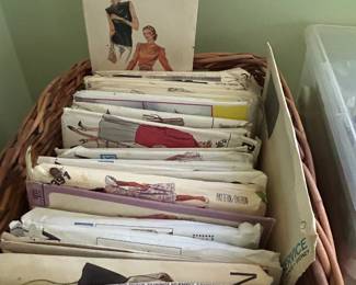 Vintage clothing patterns