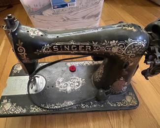 Antique Singer sewing machine