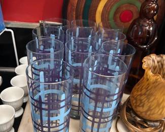 Vintage drinking glasses