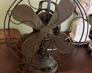 Vintage GE steel fan