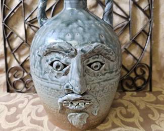 Studio Pottery Jug Crock Ed Corle Findlay OH