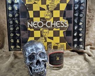 1970s Retro Decor NEO CHESS Game Dark Academia