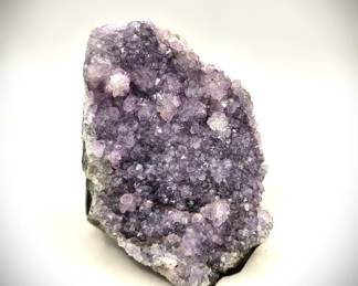 4" Natural Amethyst Crystal Cluster Geode Energy Clarity Anxiety Relief