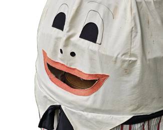 Handmade Vintage Terrifying Humpty Dumpty Body Suit Mask