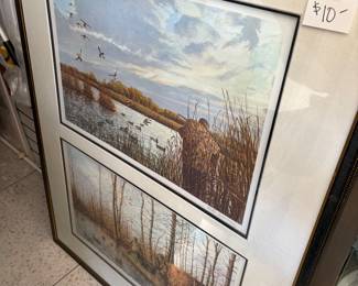 Hunting print $10