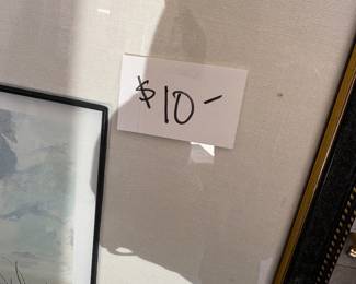Hunting prints $10