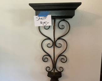 Wall shelf $15