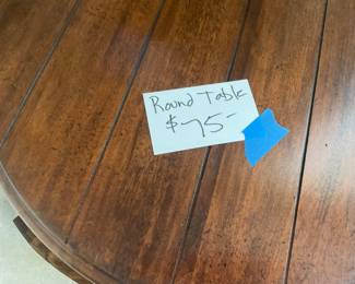 Round side table price 75