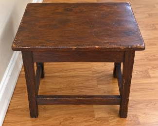 Small Wood Side Table with blemishes