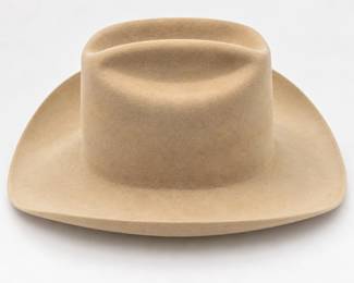 Tan Felt Cowboy Hat