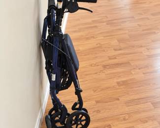 Folding Wheeled Walker (it unfolds)