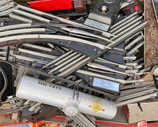 Lionel O-Gauge Track, Switches and Sunoco Tanker Car