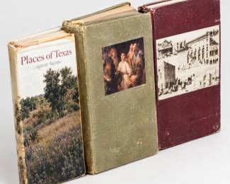 Vintage Hardcover Books ◆ Art, History and Texas