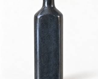 Dark Blue Decorative Bottle